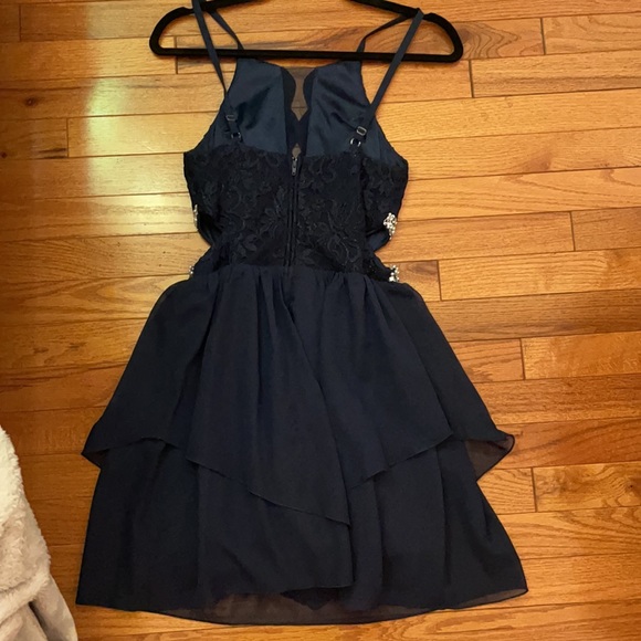 Blue sparkly formal dress - Picture 2 of 2